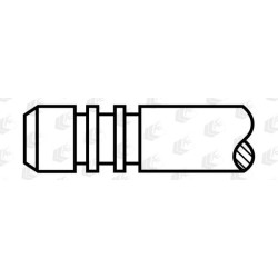 SOUPAPE ECH RENAULT 0.9 TCE H4B400 23.5x5.45x101.75 30° 3G