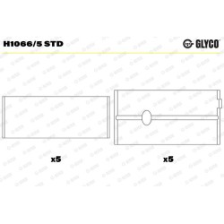 PSA DV4/DV6 TD/TED/TED4 1.4L / 1.6L HDI 8/16V STD LE JEU ( EX VPM04533 )
