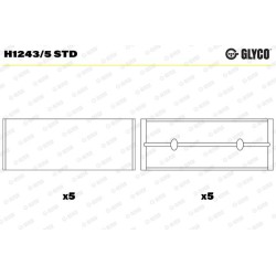 RENAULT M9R 2000 DCI 16V STD LE JEU H1243/5 CLRN92180
